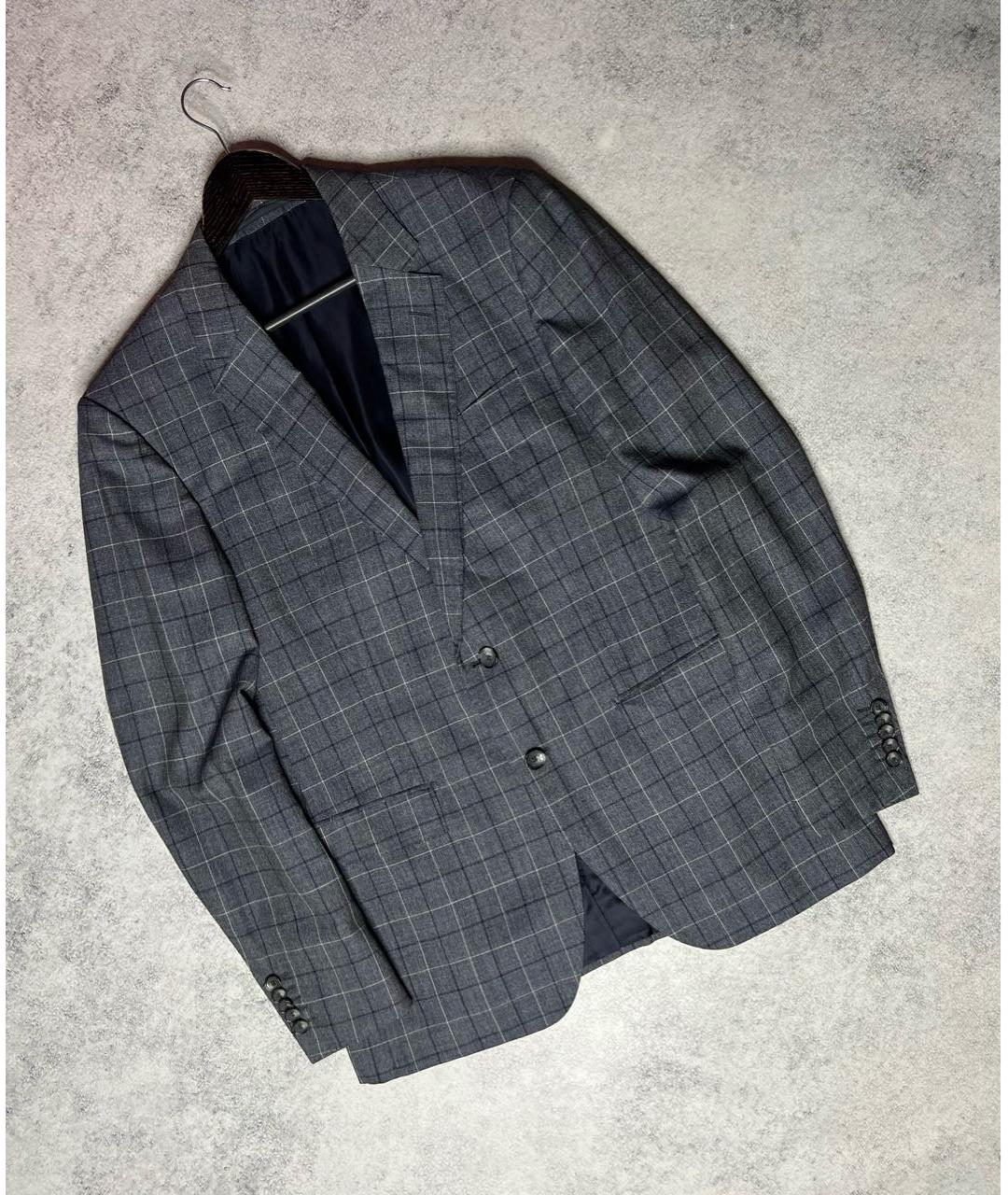 HUGO BOSS Серый классический костюм, фото 9