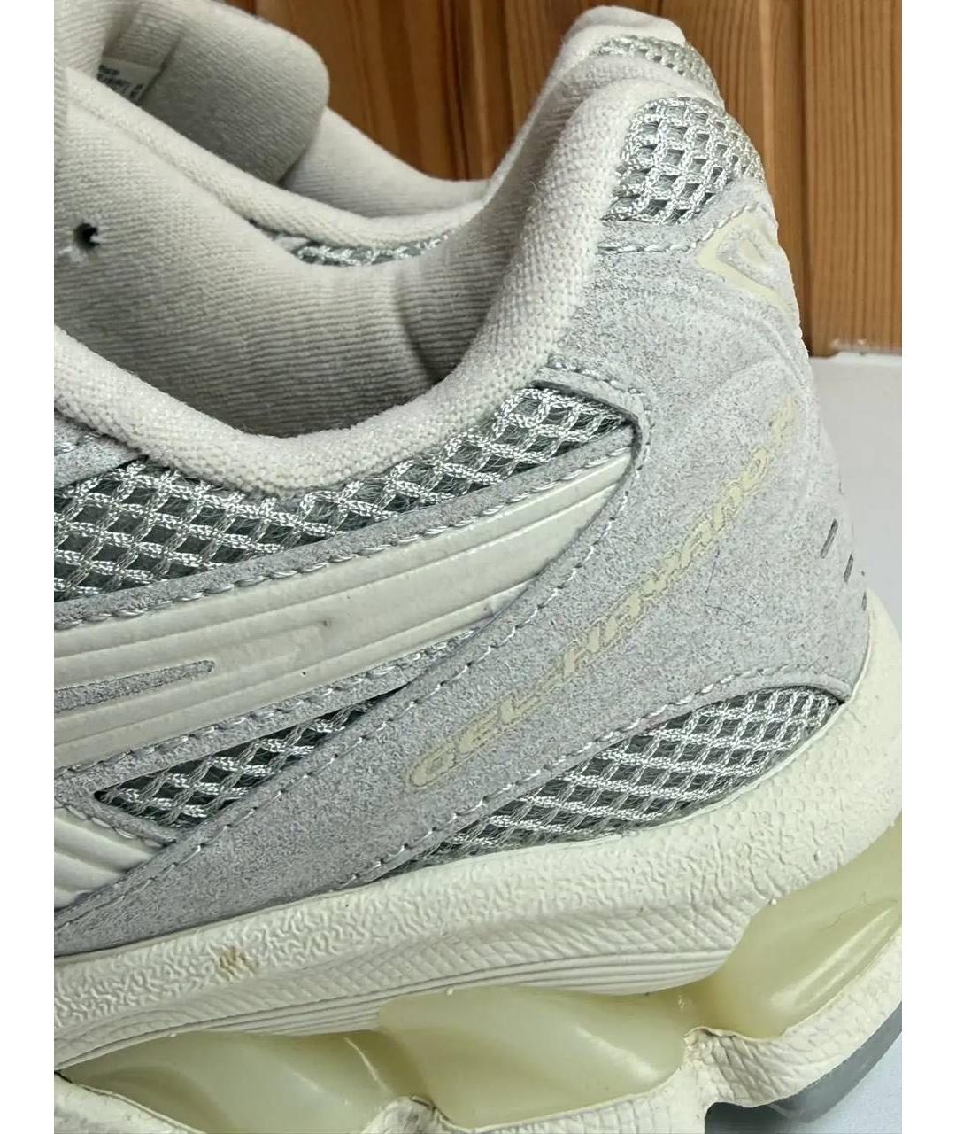 ASICS Бежевые замшевые низкие кроссовки / кеды, фото 8