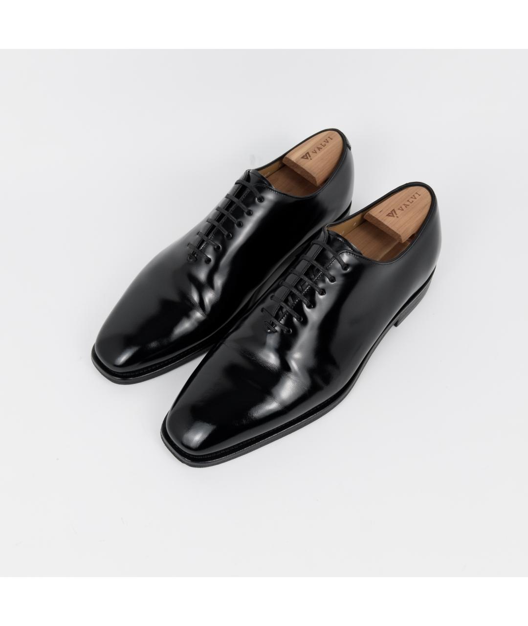 FERRAGAMO Черные кожаные туфли, фото 3