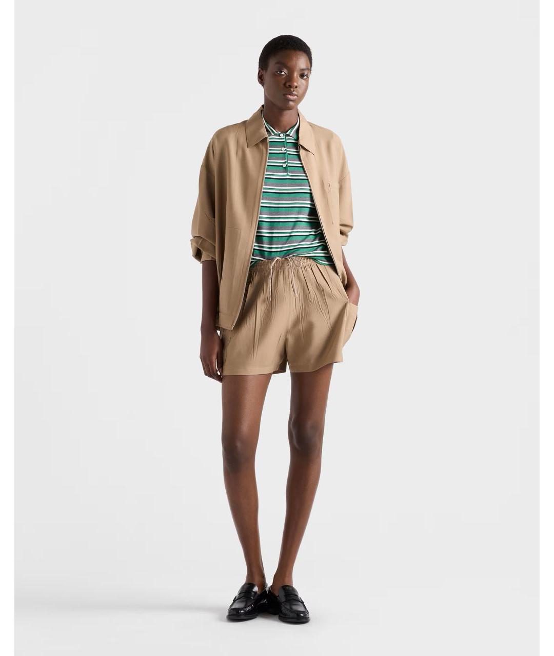PRADA Мульти хлопковая футболка, фото 2
