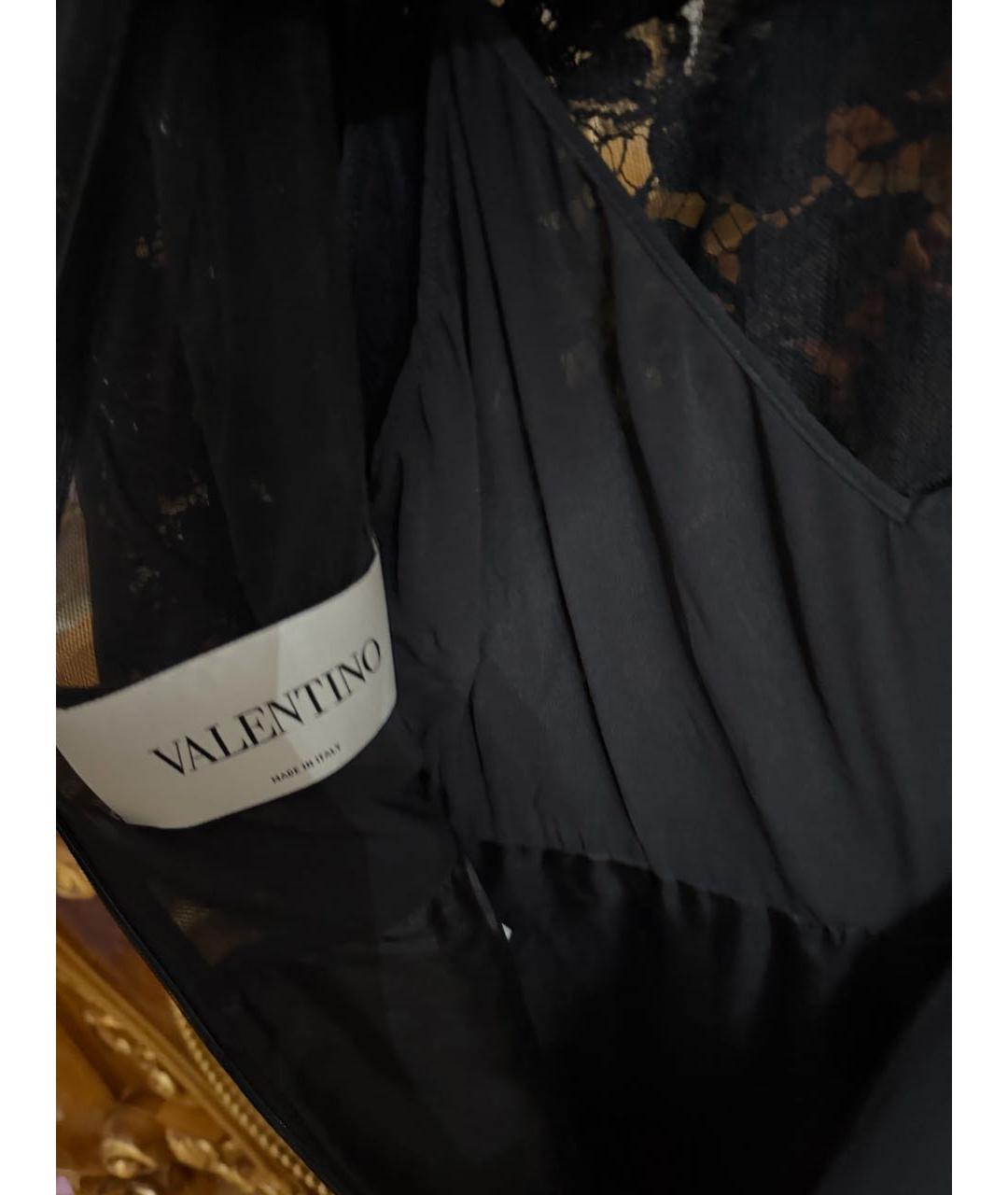 VALENTINO Черное вечернее платье, фото 3