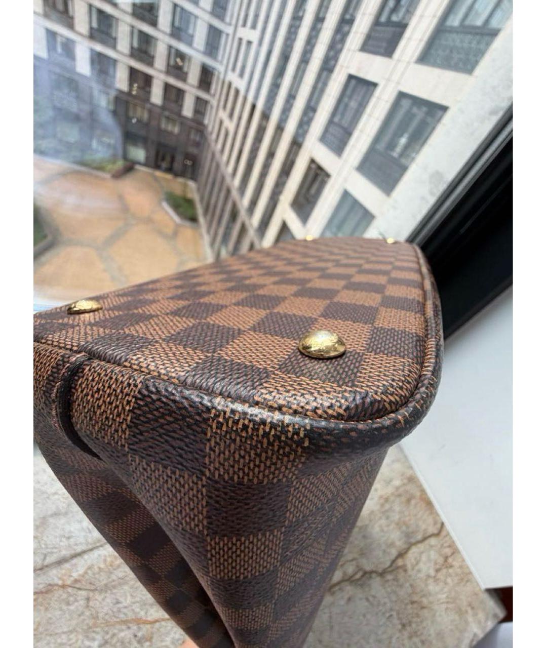 LOUIS VUITTON Коричневая сумка тоут, фото 8