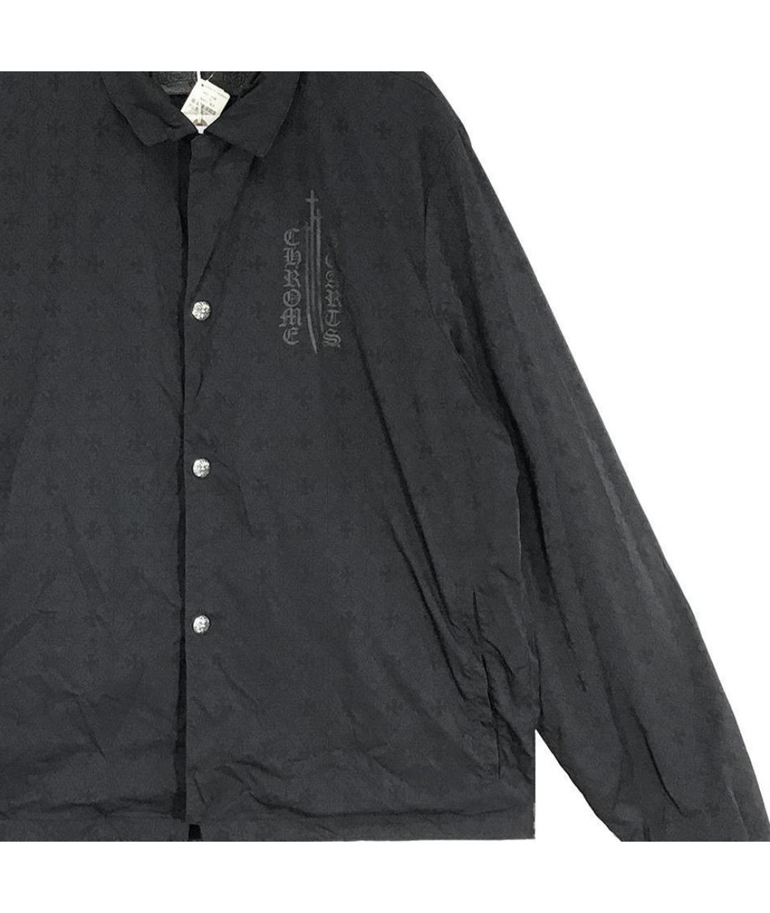 CHROME HEARTS Черная куртка, фото 4