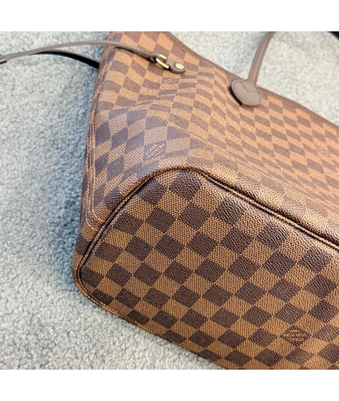LOUIS VUITTON Коричневая сумка тоут, фото 7