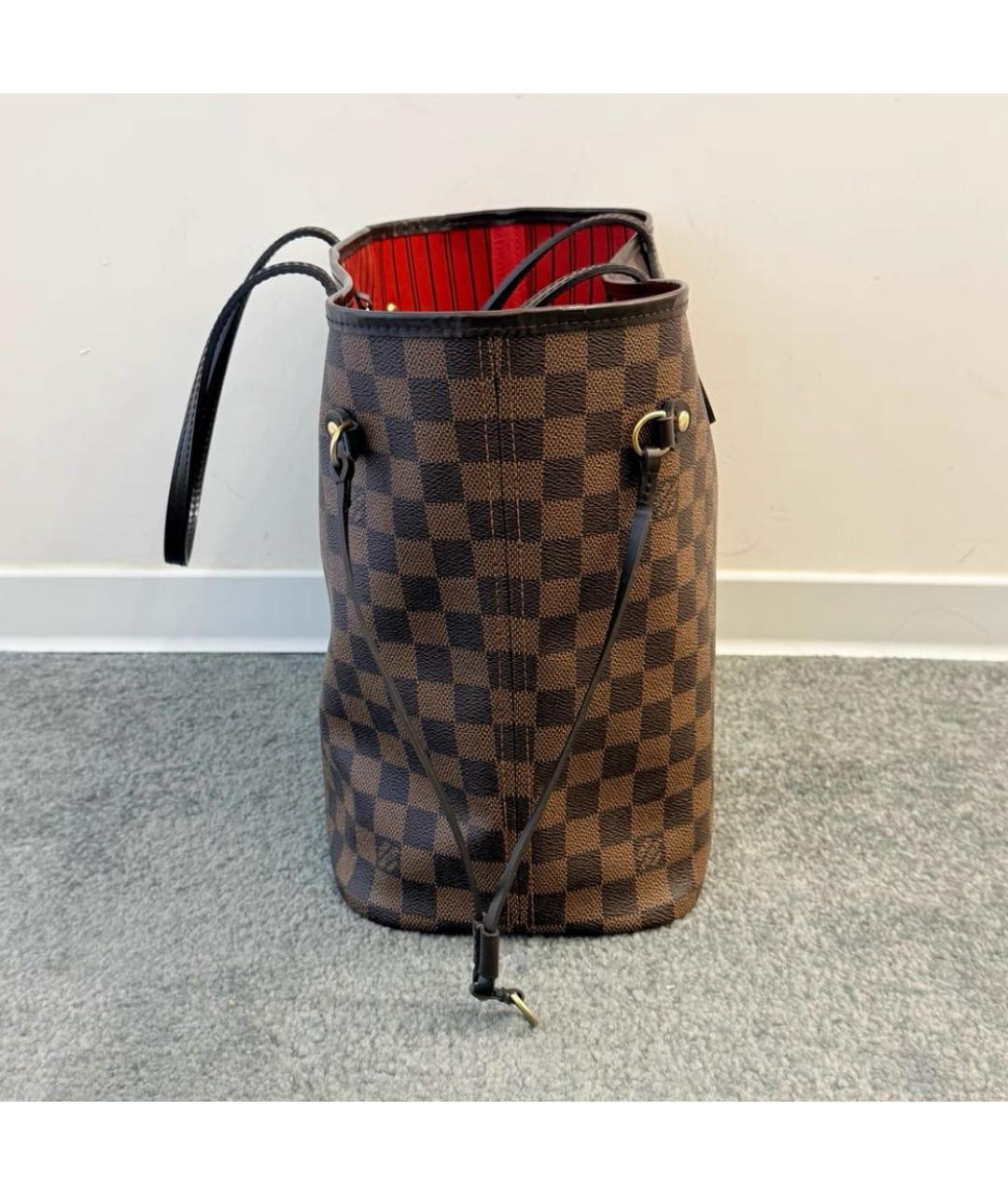 LOUIS VUITTON Коричневая сумка тоут, фото 4