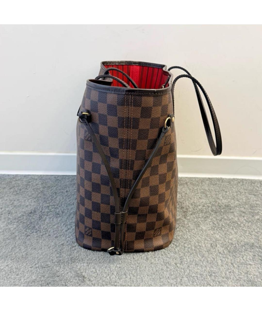 LOUIS VUITTON Коричневая сумка тоут, фото 5