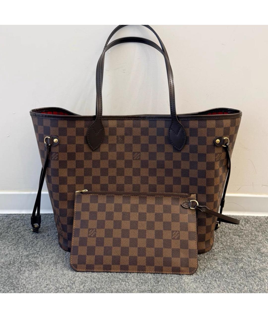 LOUIS VUITTON Коричневая сумка тоут, фото 2