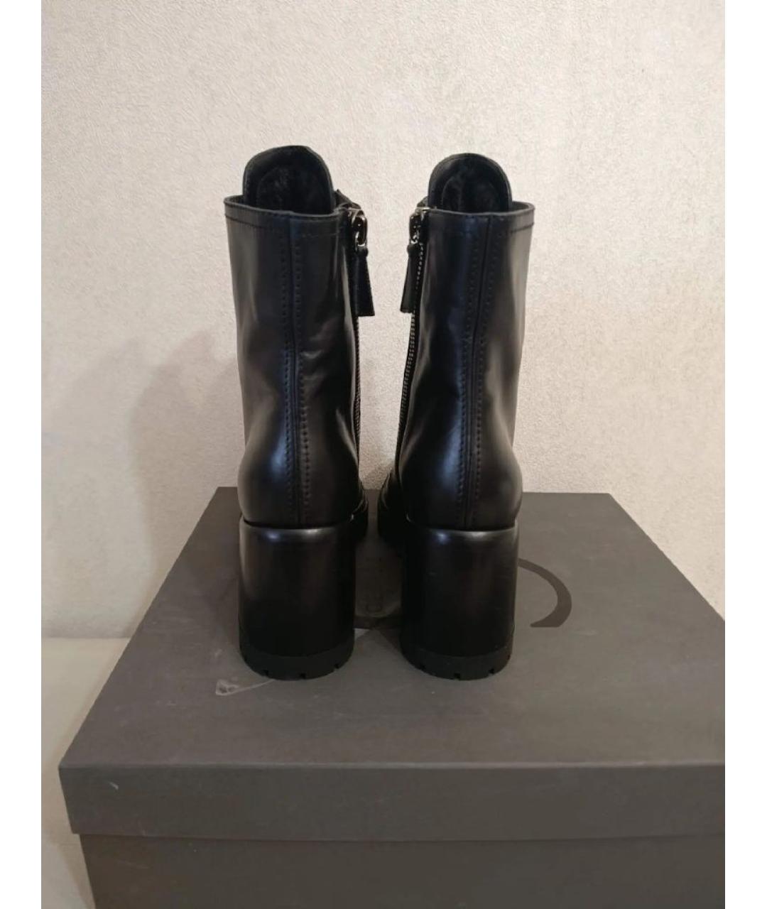 CASADEI Черные ботильоны, фото 4