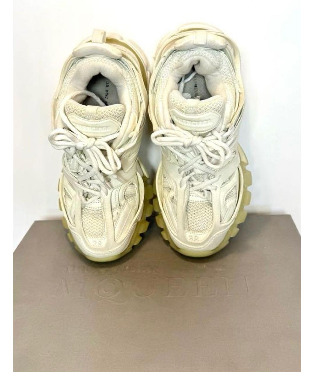 BALENCIAGA Белые кроссовки, фото 2