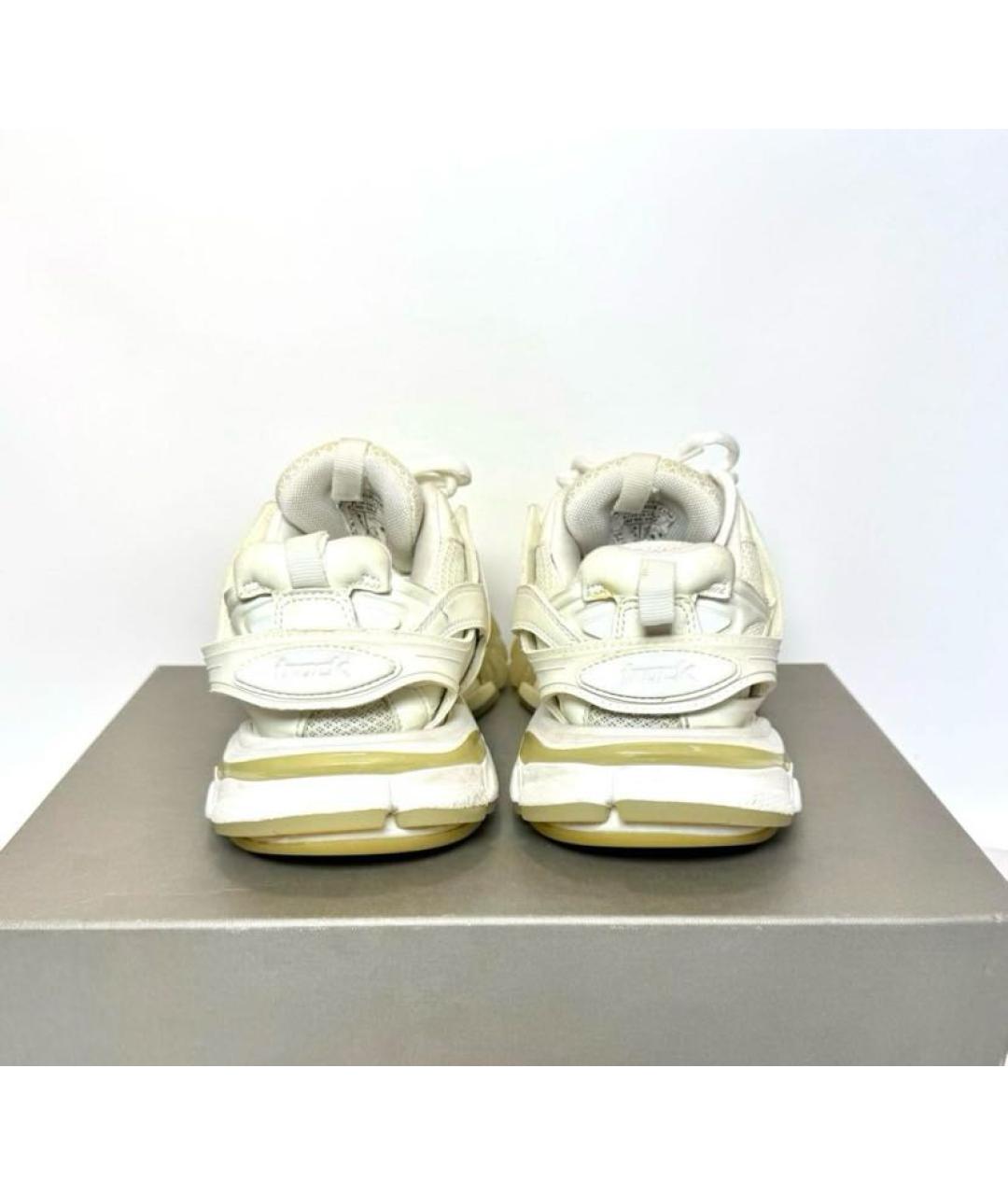 BALENCIAGA Белые кроссовки, фото 3