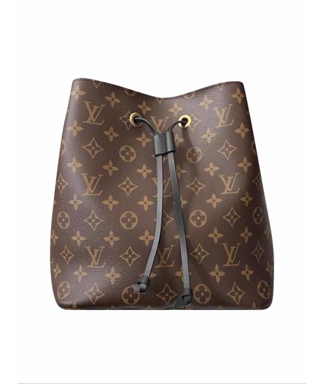 LOUIS VUITTON Коричневая сумка через плечо, фото 1