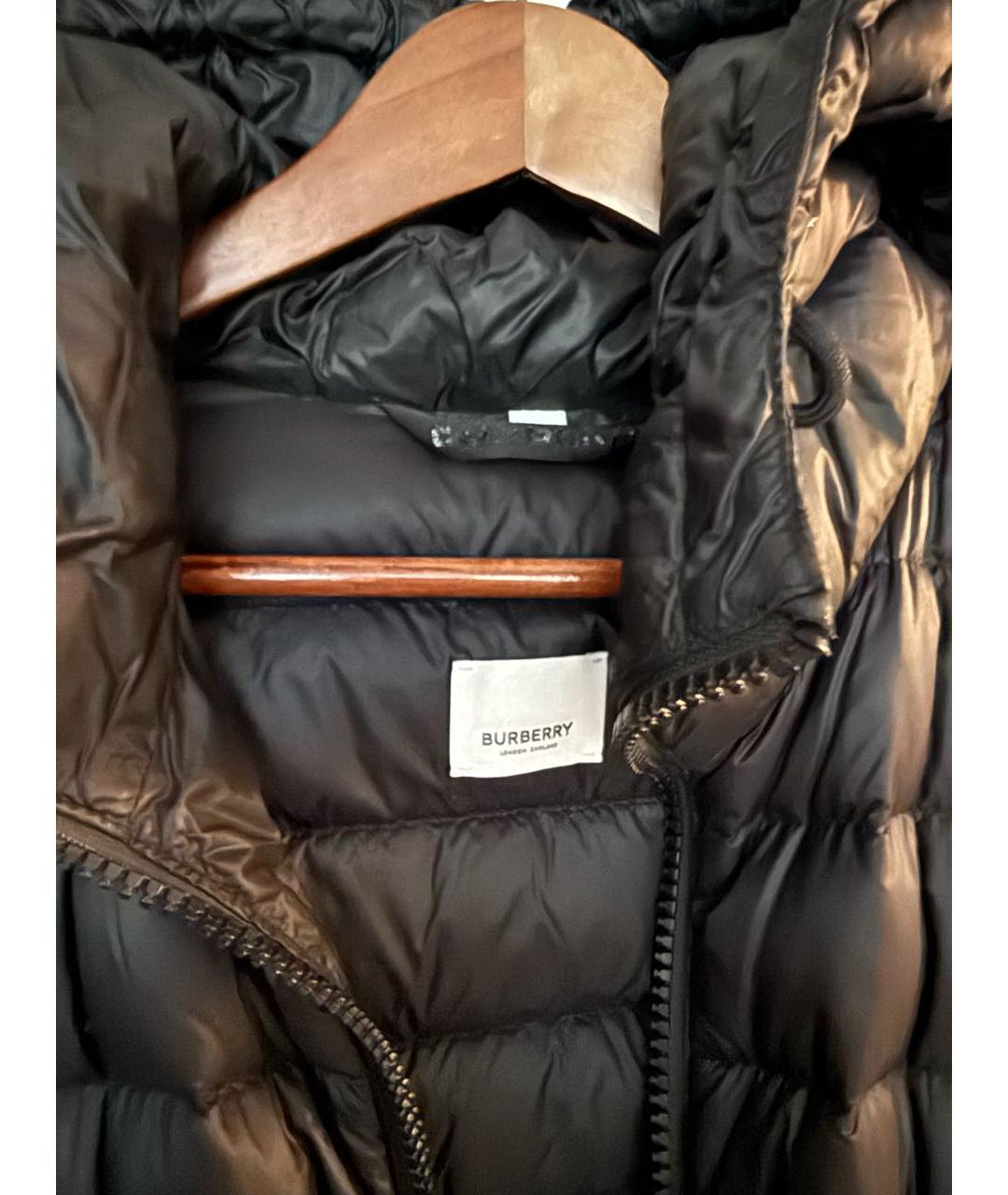 BURBERRY Черная куртка, фото 4