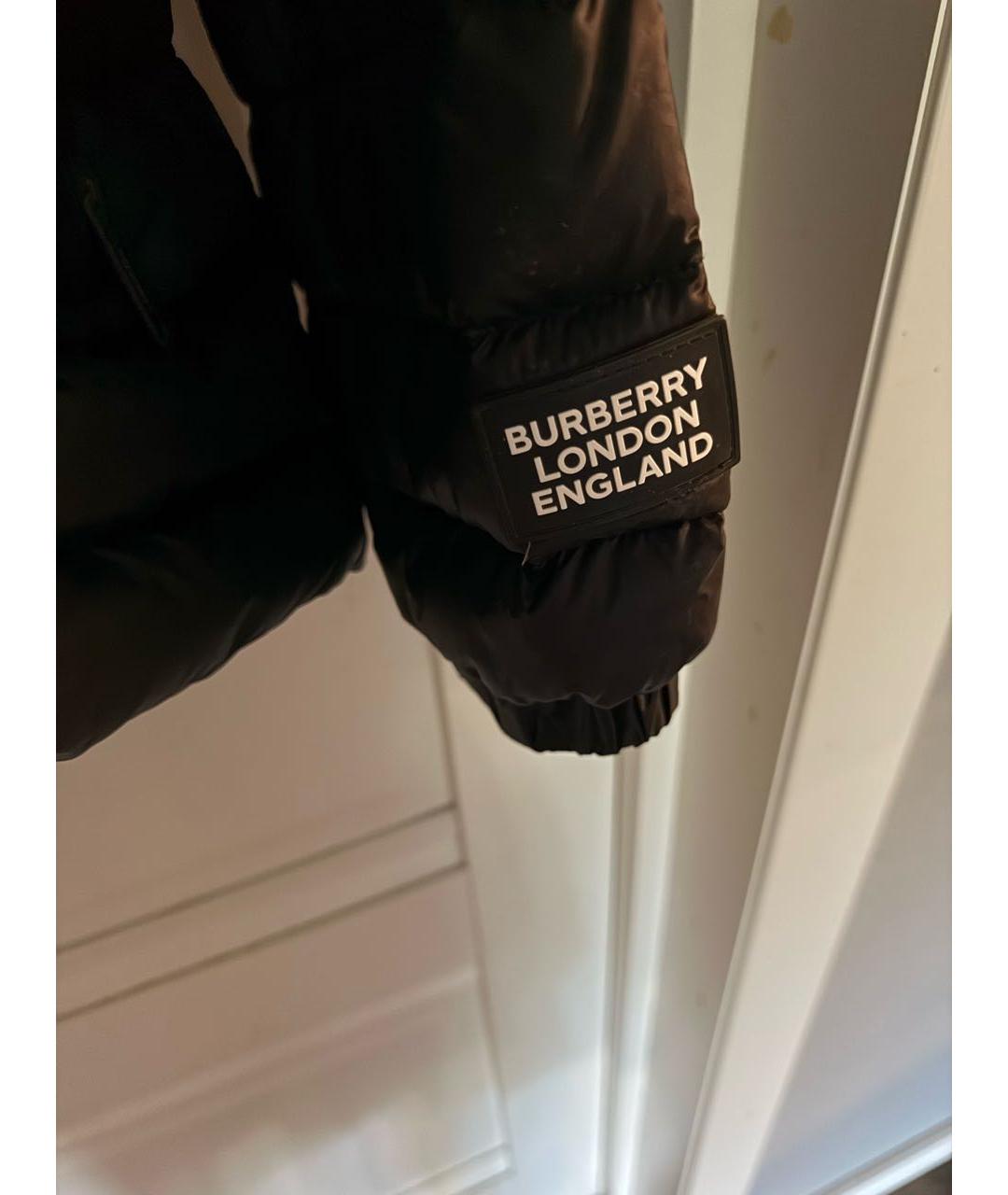 BURBERRY Черная куртка, фото 5