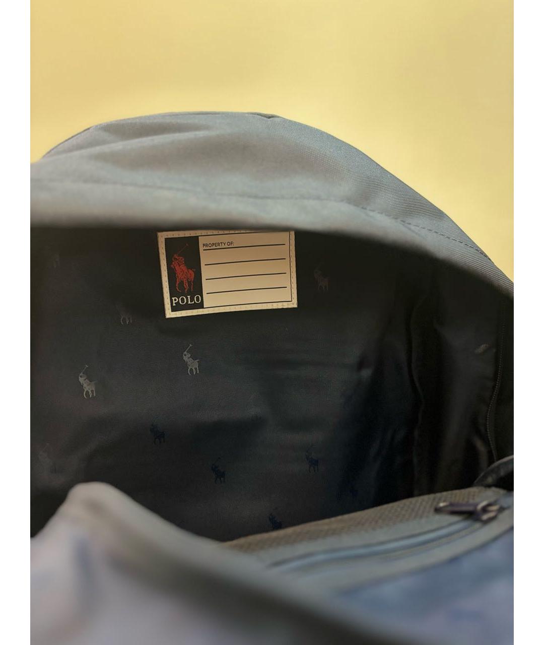 POLO RALPH LAUREN Розовый хлопковый рюкзак, фото 4