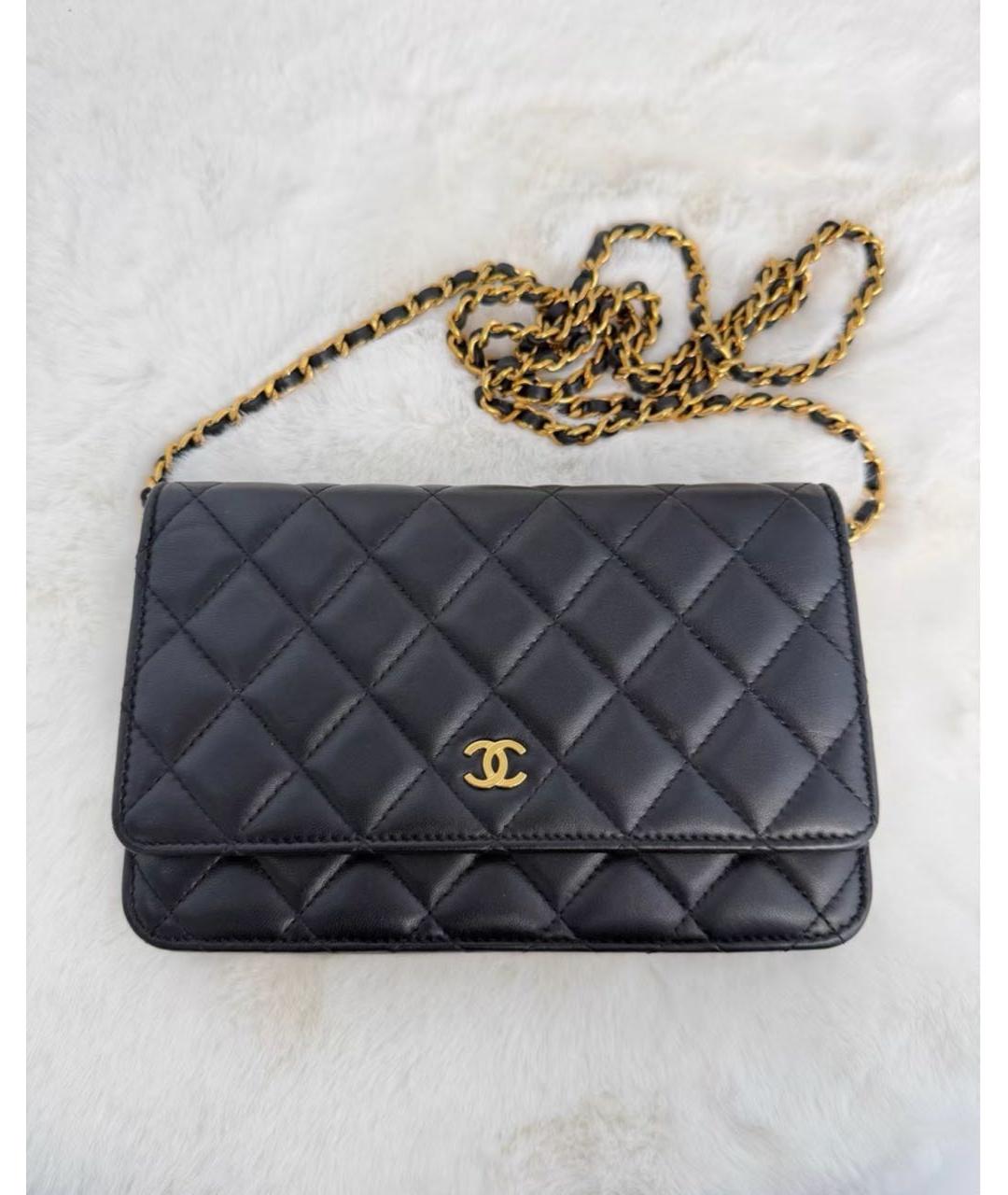CHANEL Черная сумка через плечо, фото 2