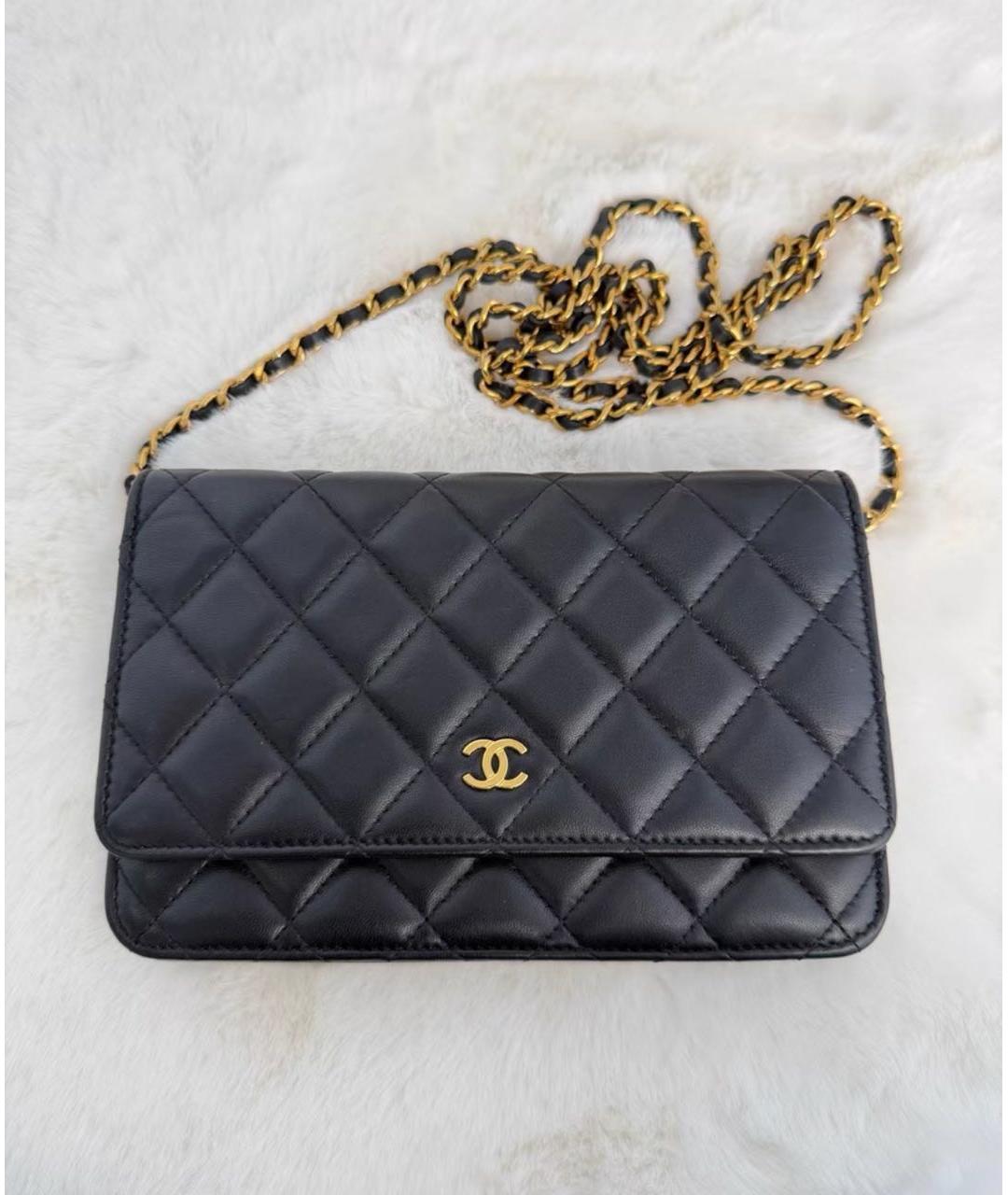 CHANEL Черная сумка через плечо, фото 9