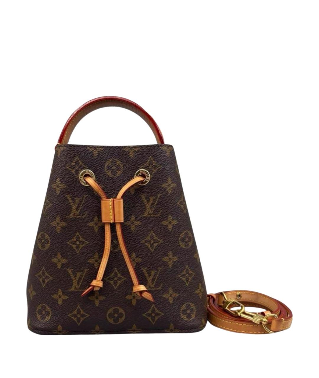 LOUIS VUITTON Коричневая сумка через плечо, фото 1