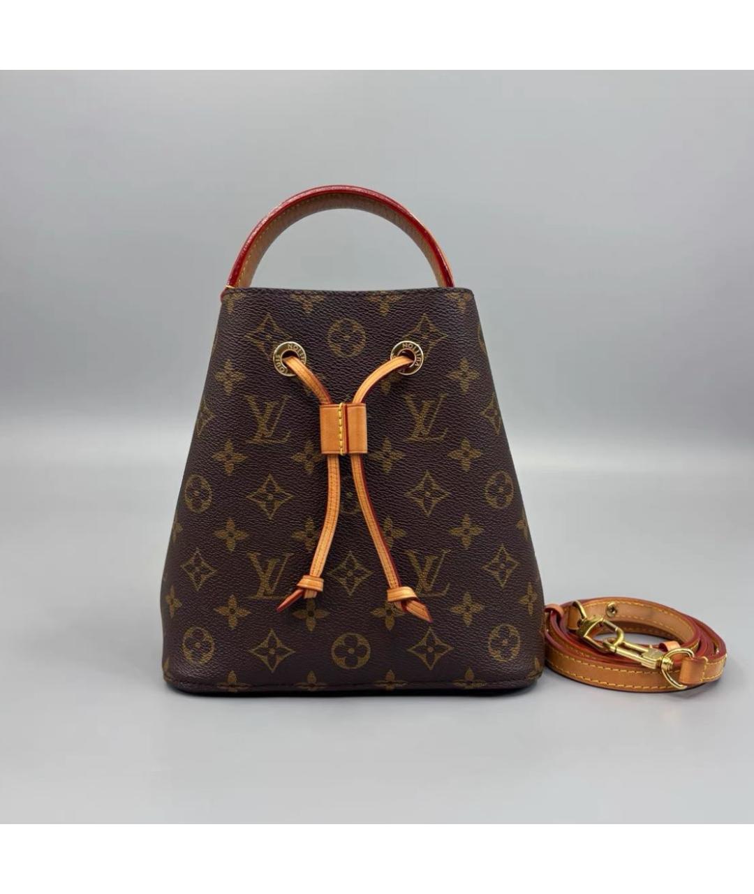 LOUIS VUITTON Коричневая сумка через плечо, фото 2