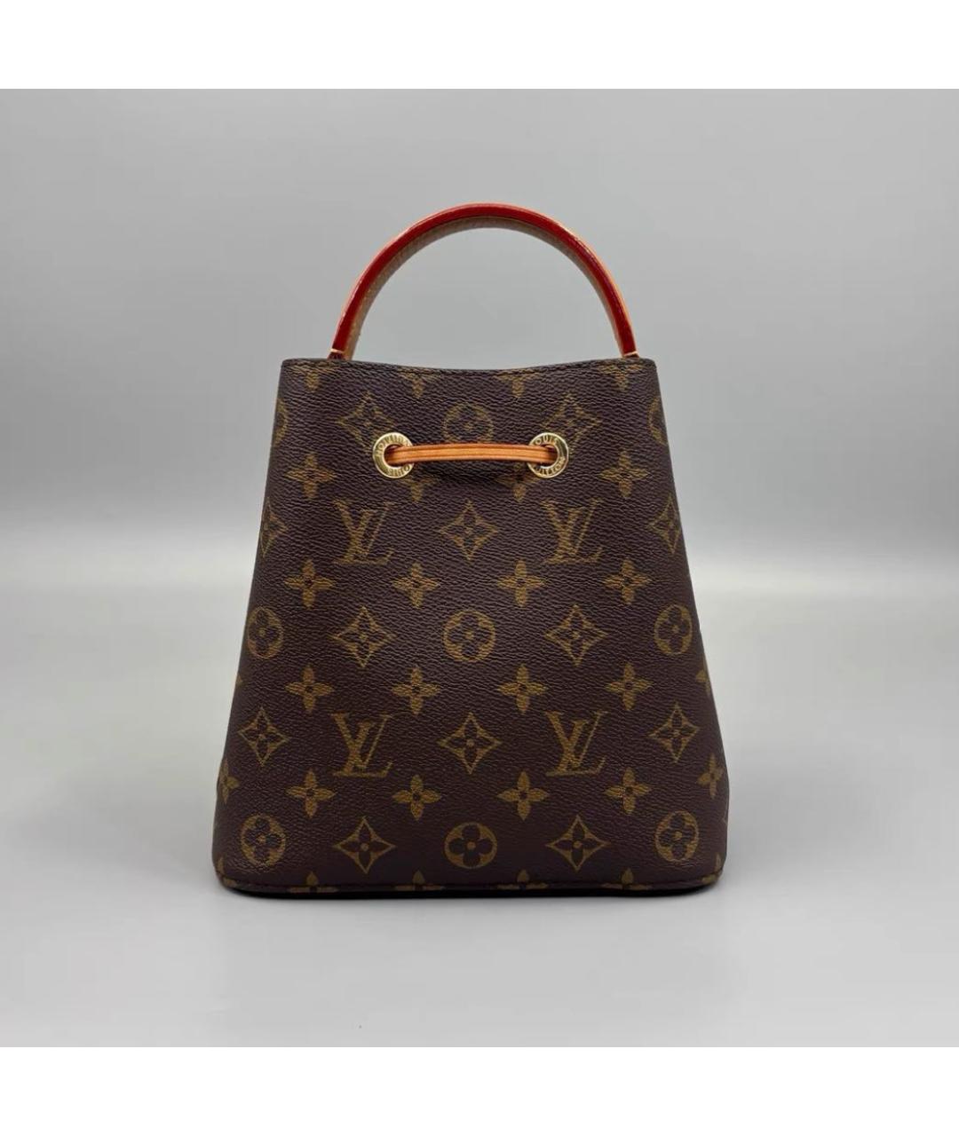 LOUIS VUITTON Коричневая сумка через плечо, фото 3