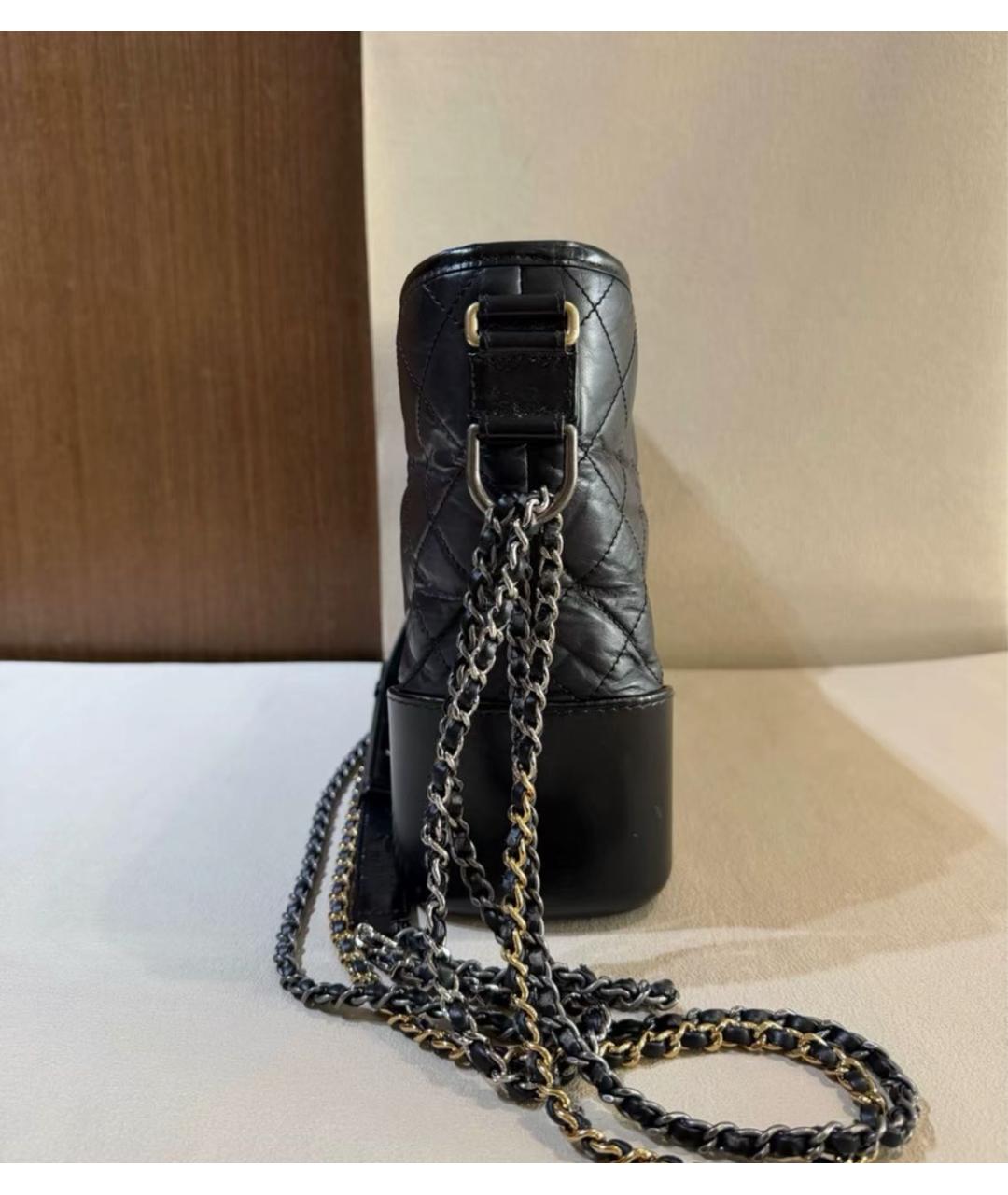 CHANEL Черная сумка через плечо, фото 4
