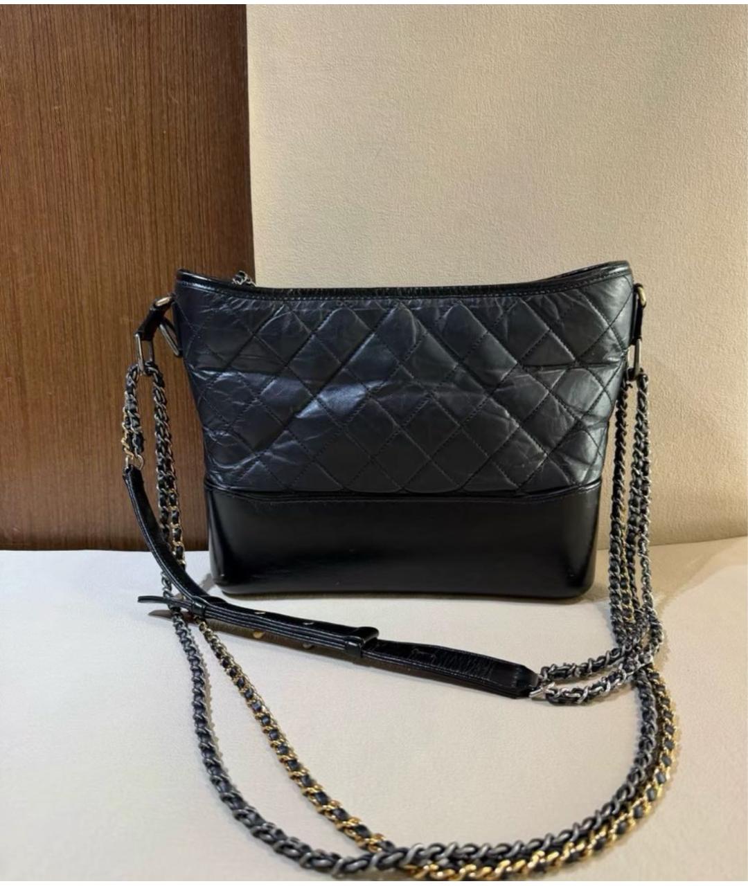 CHANEL Черная сумка через плечо, фото 3