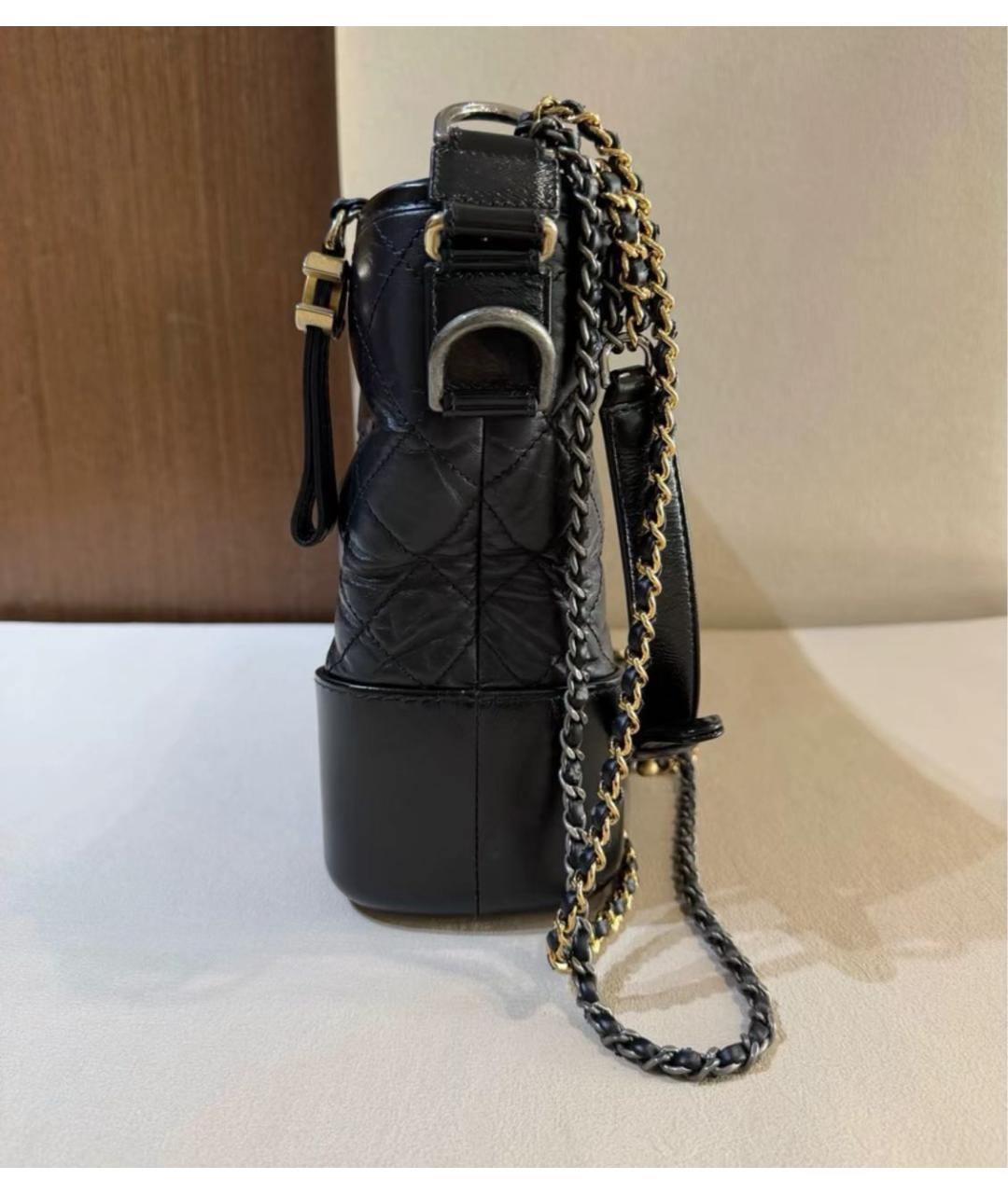 CHANEL Черная сумка через плечо, фото 5