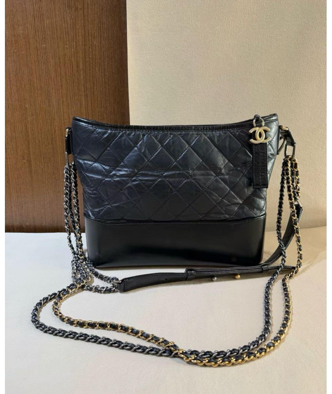CHANEL Черная сумка через плечо, фото 9