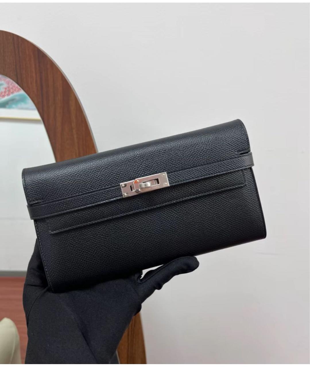 HERMES Черная сумка через плечо, фото 3