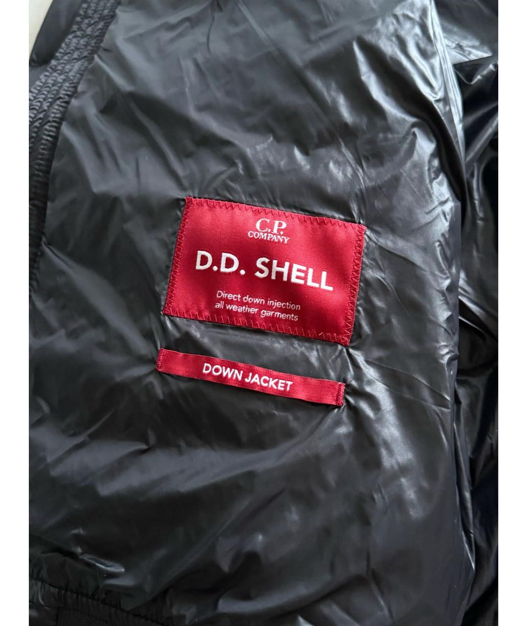 CP COMPANY Черный нейлоновый пуховик, фото 6