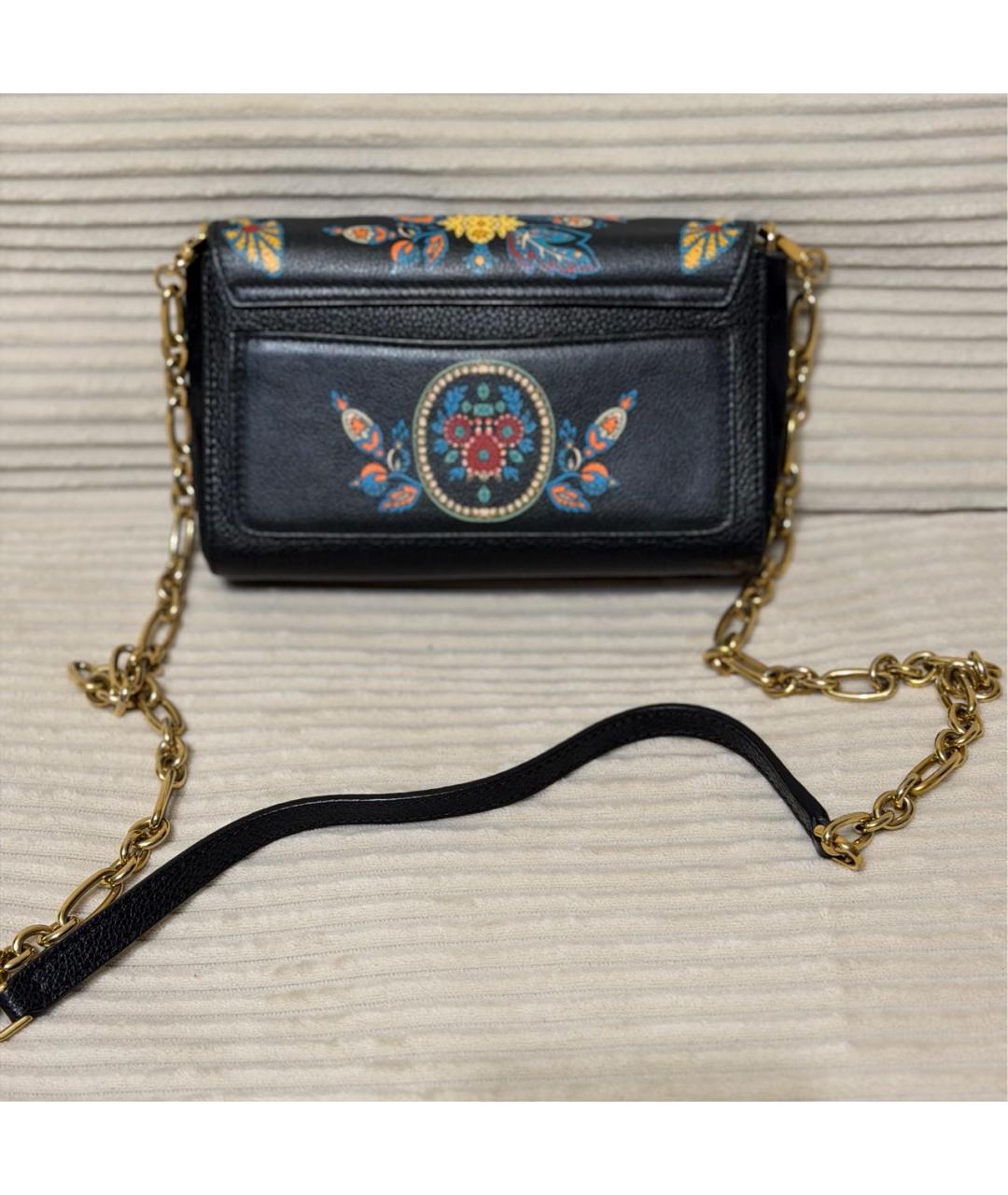 ETRO Черная кожаная сумка тоут, фото 3