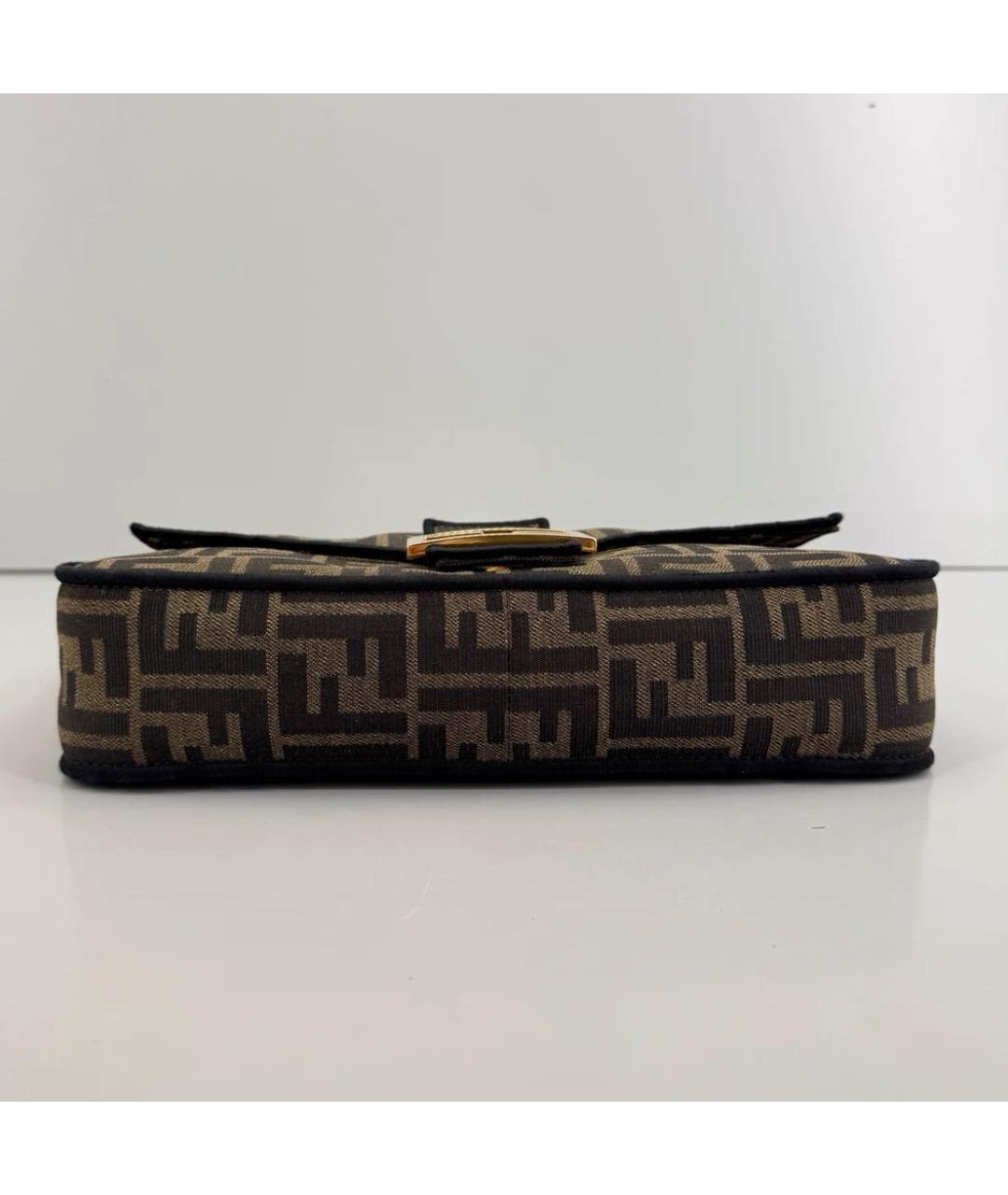 FENDI Коричневая сумка через плечо, фото 4