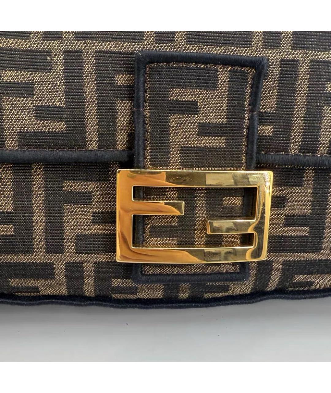 FENDI Коричневая сумка через плечо, фото 6