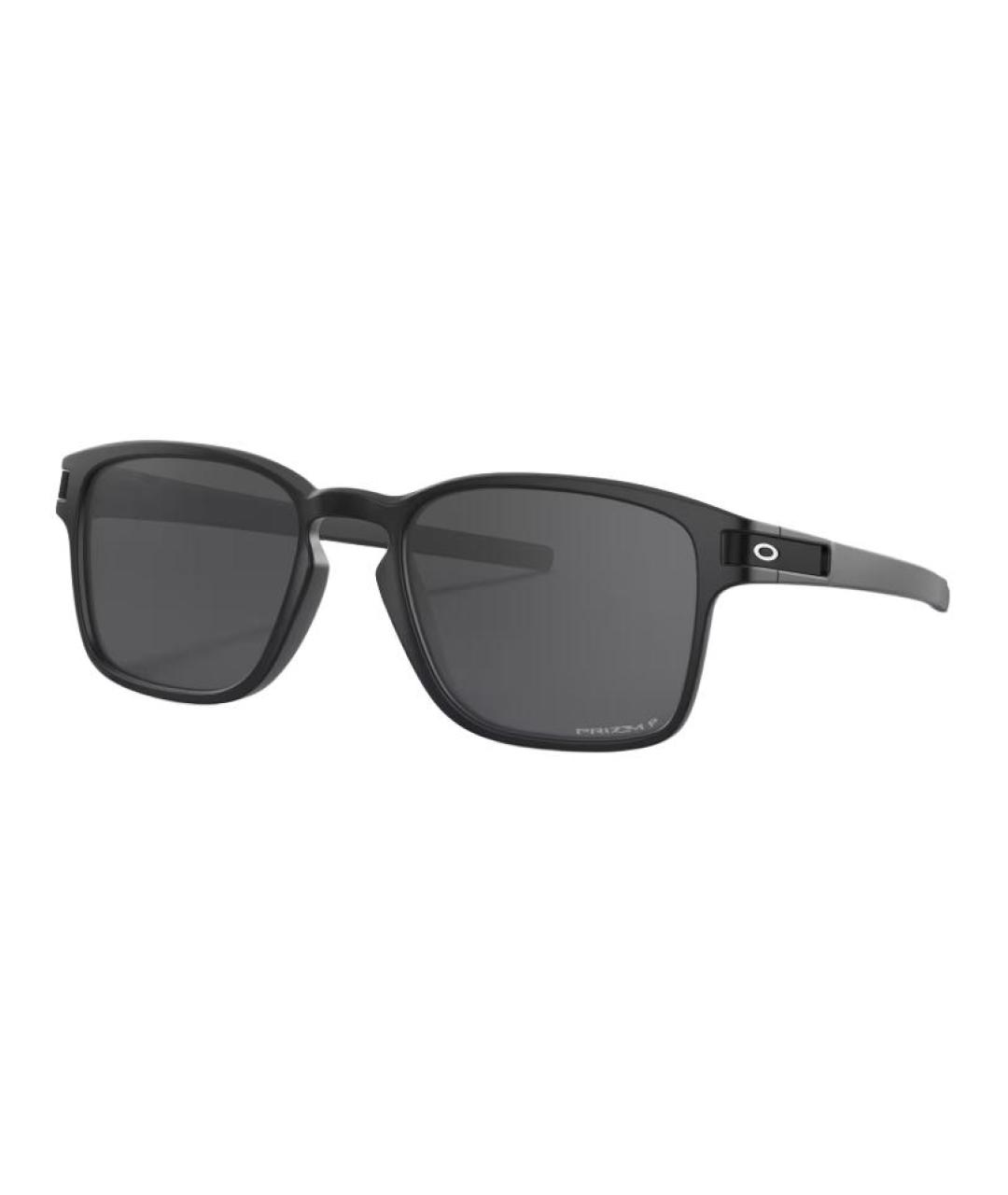 OAKLEY Черные пластиковые солнцезащитные очки, фото 1