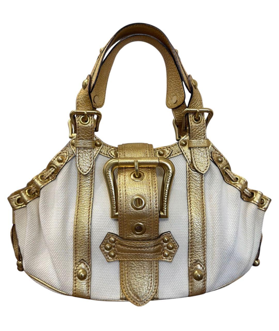 LOUIS VUITTON Золотая сумка тоут, фото 1