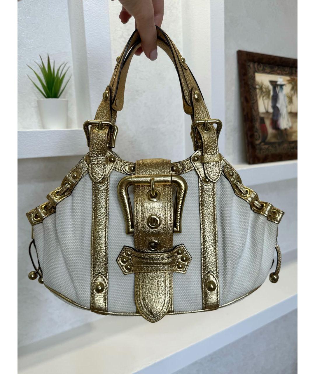 LOUIS VUITTON Золотая сумка тоут, фото 8