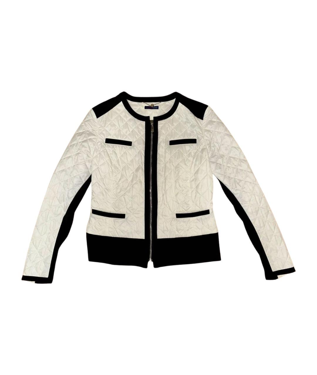 TRUSSARDI JEANS Белая полиамидовая куртка, фото 1