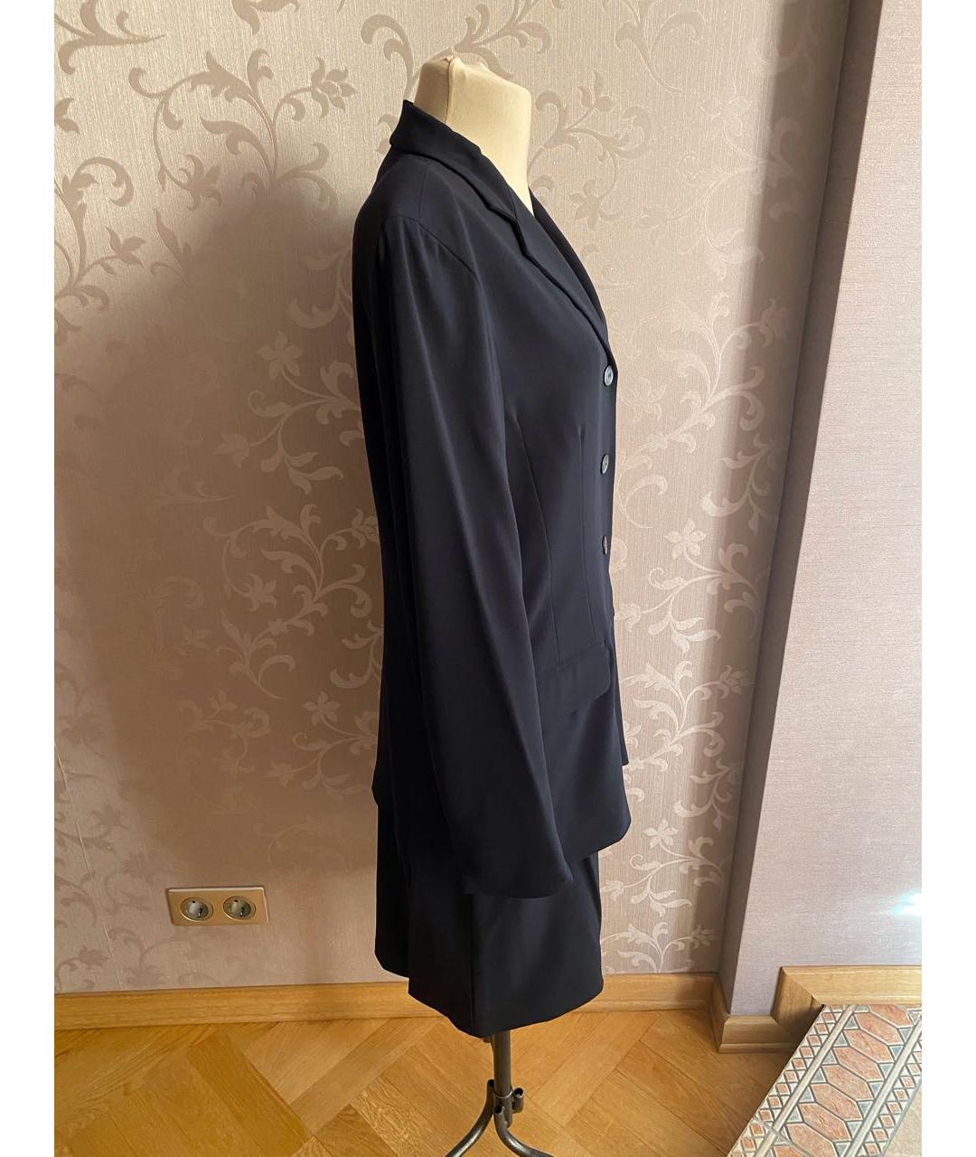 MAX MARA Черный шерстяной костюм с юбками, фото 3