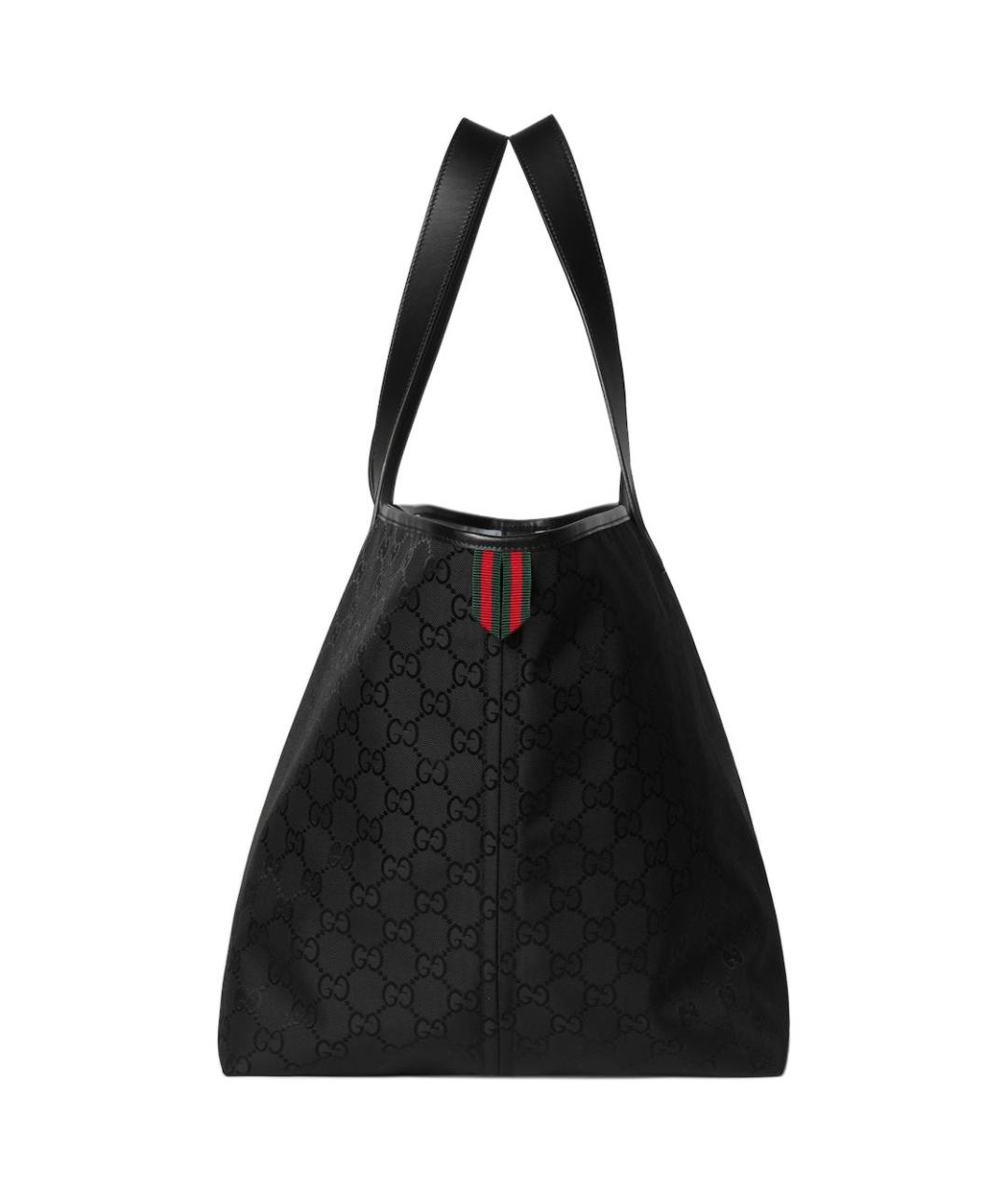 GUCCI Черная нейлоновая сумка через плечо, фото 3