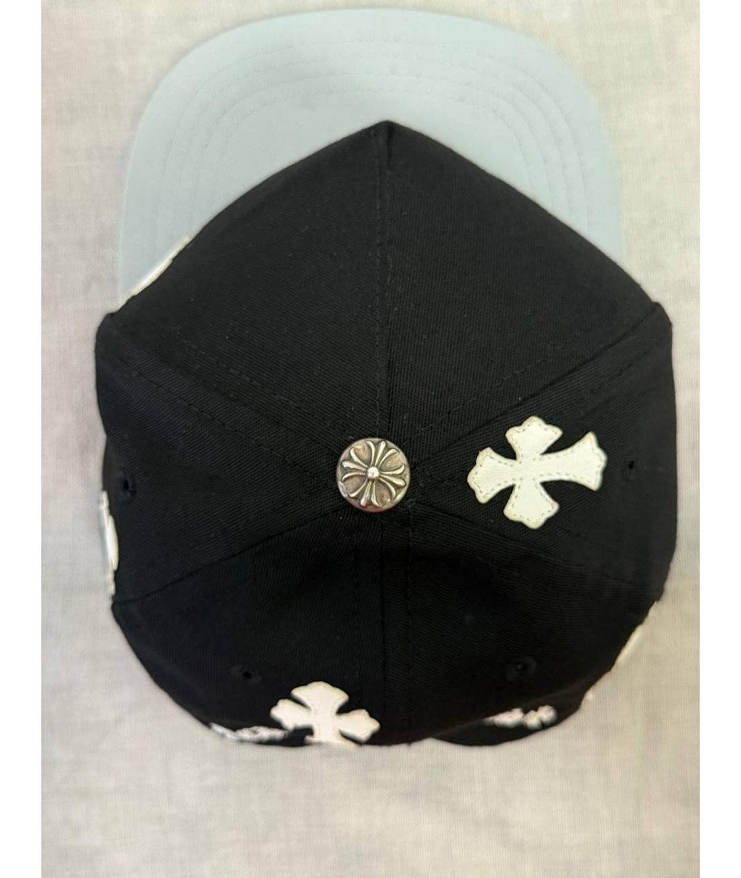 CHROME HEARTS Черная кепка/бейсболка, фото 4