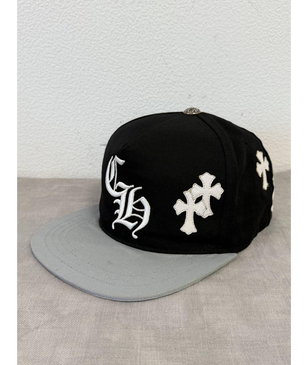 CHROME HEARTS Черная кепка/бейсболка, фото 2