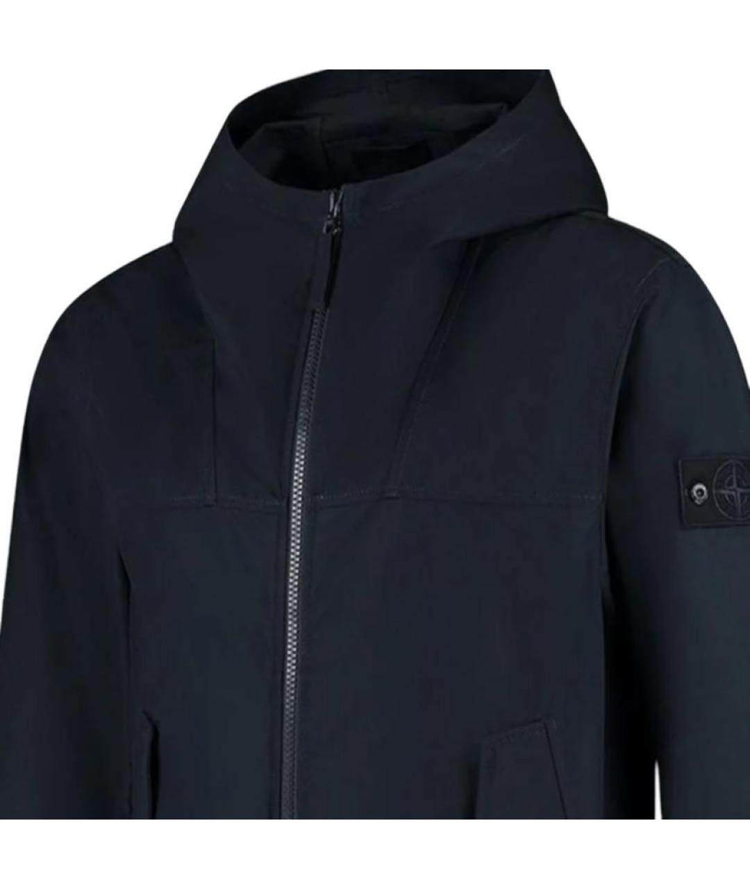 STONE ISLAND Темно-синяя куртка, фото 4
