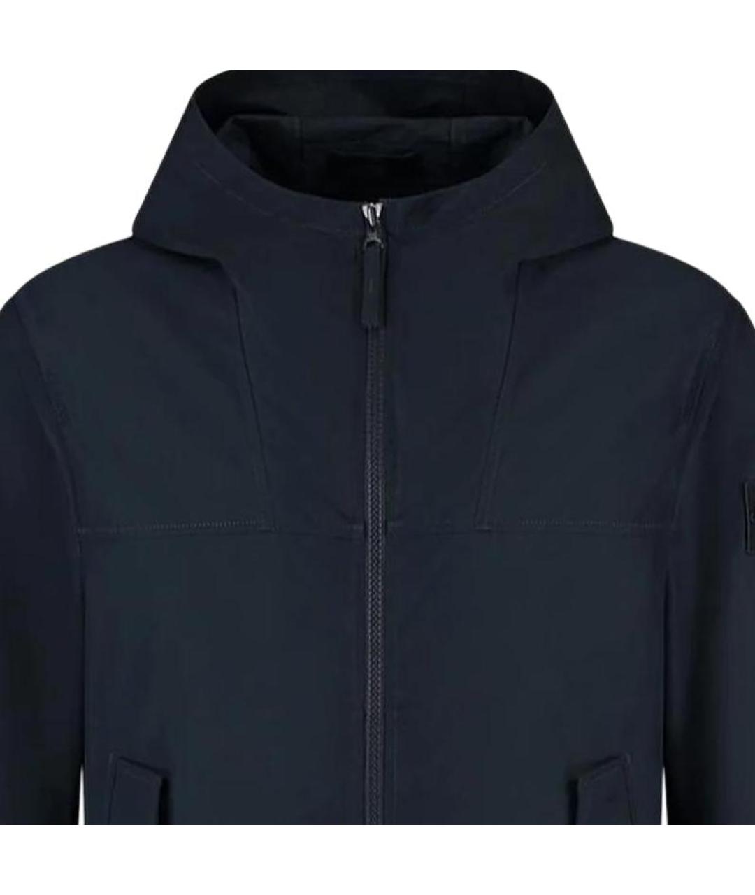 STONE ISLAND Темно-синяя куртка, фото 3
