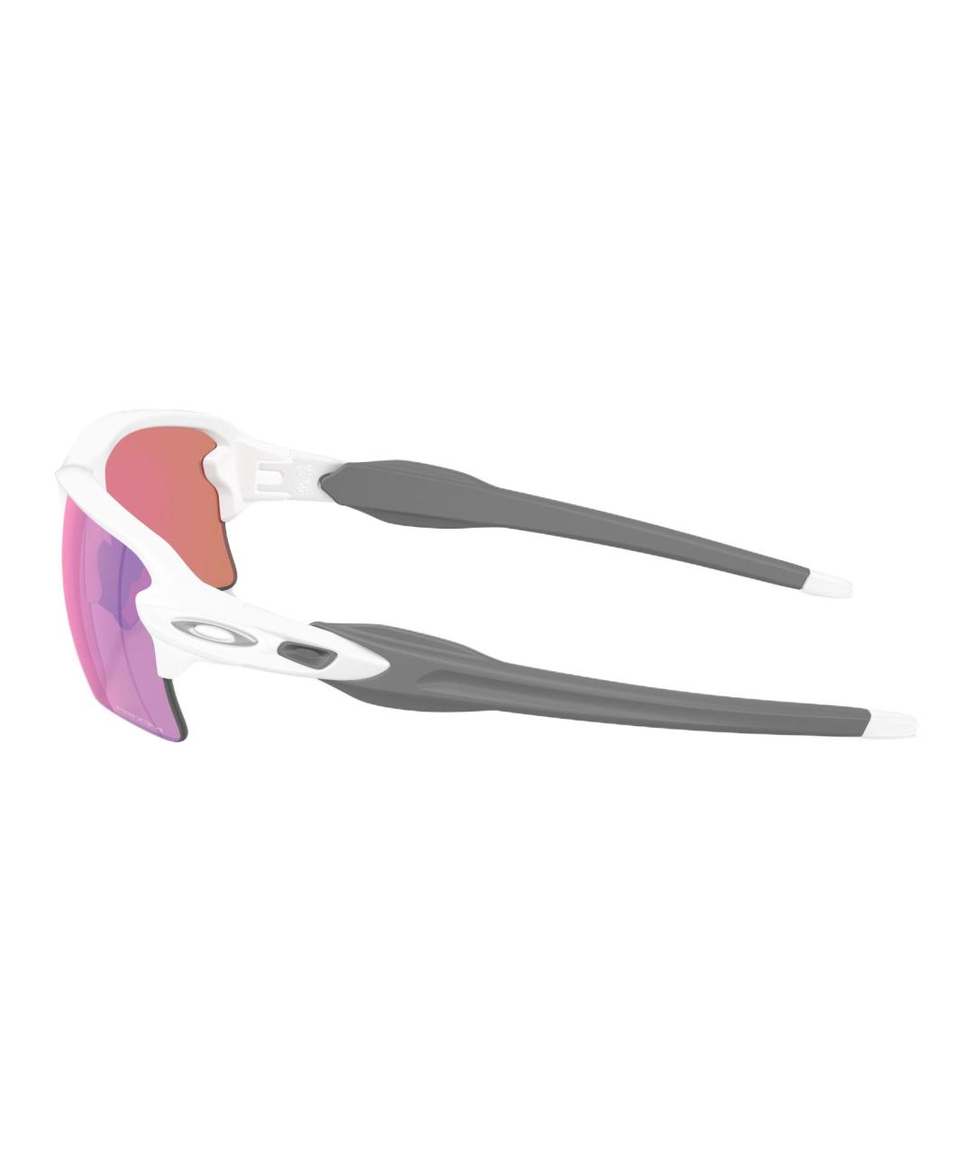 OAKLEY Белые пластиковые солнцезащитные очки, фото 3