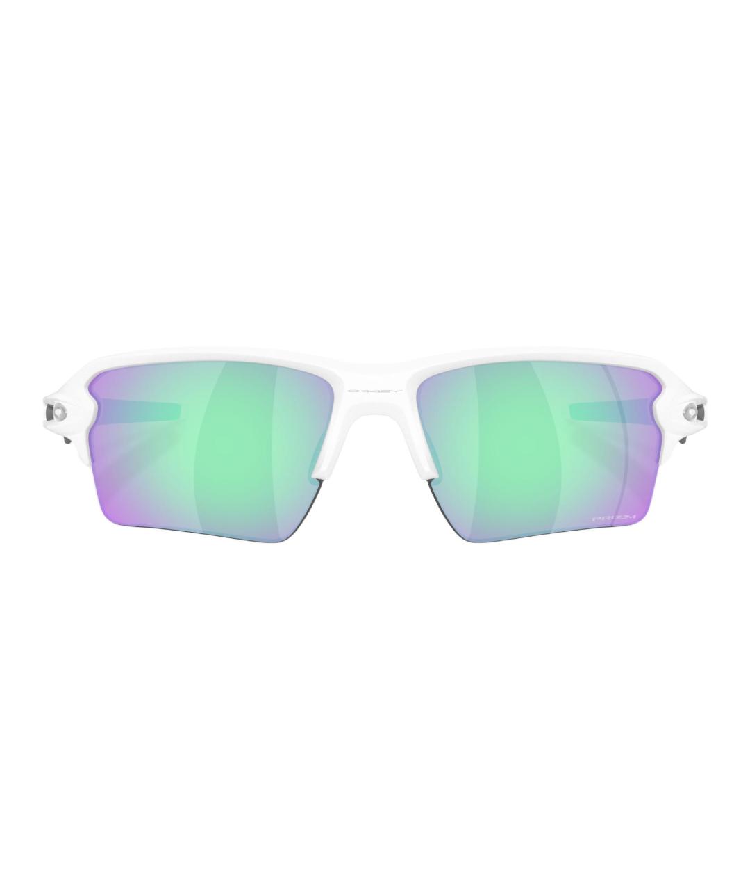 OAKLEY Белые пластиковые солнцезащитные очки, фото 2