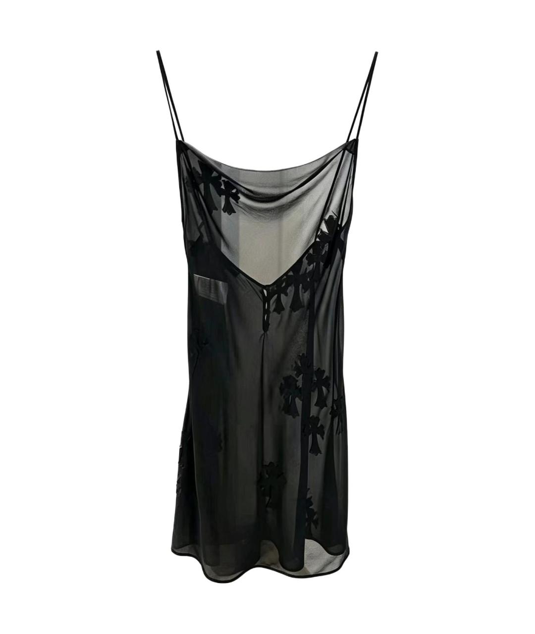 CHROME HEARTS Черное вечернее платье, фото 1