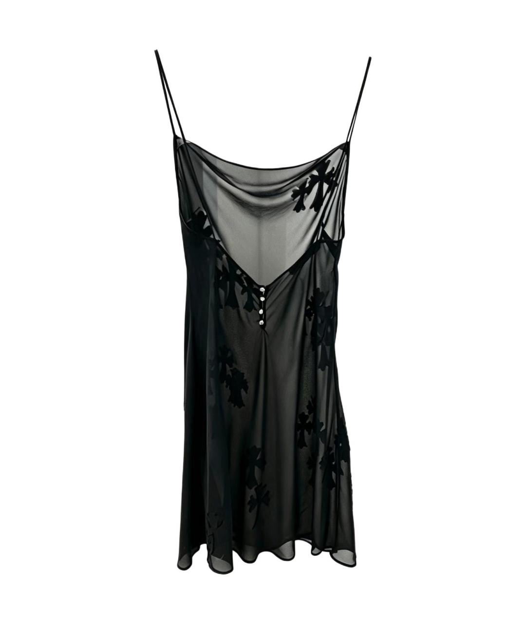 CHROME HEARTS Черное вечернее платье, фото 2