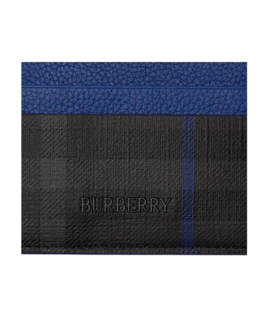 BURBERRY Синий кардхолдер, фото 3