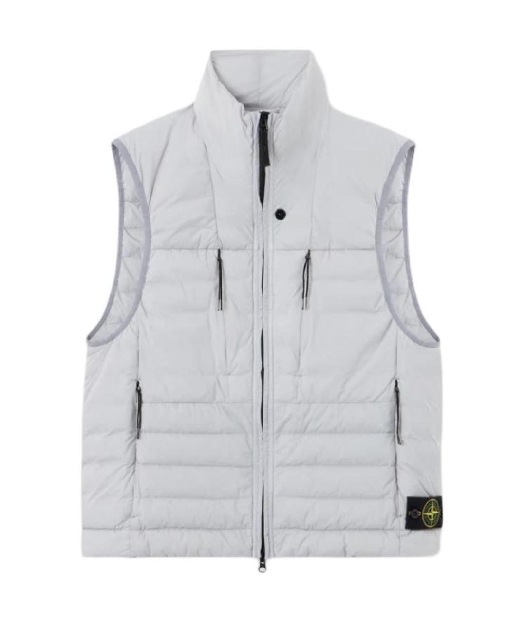 STONE ISLAND Серый жилет, фото 1