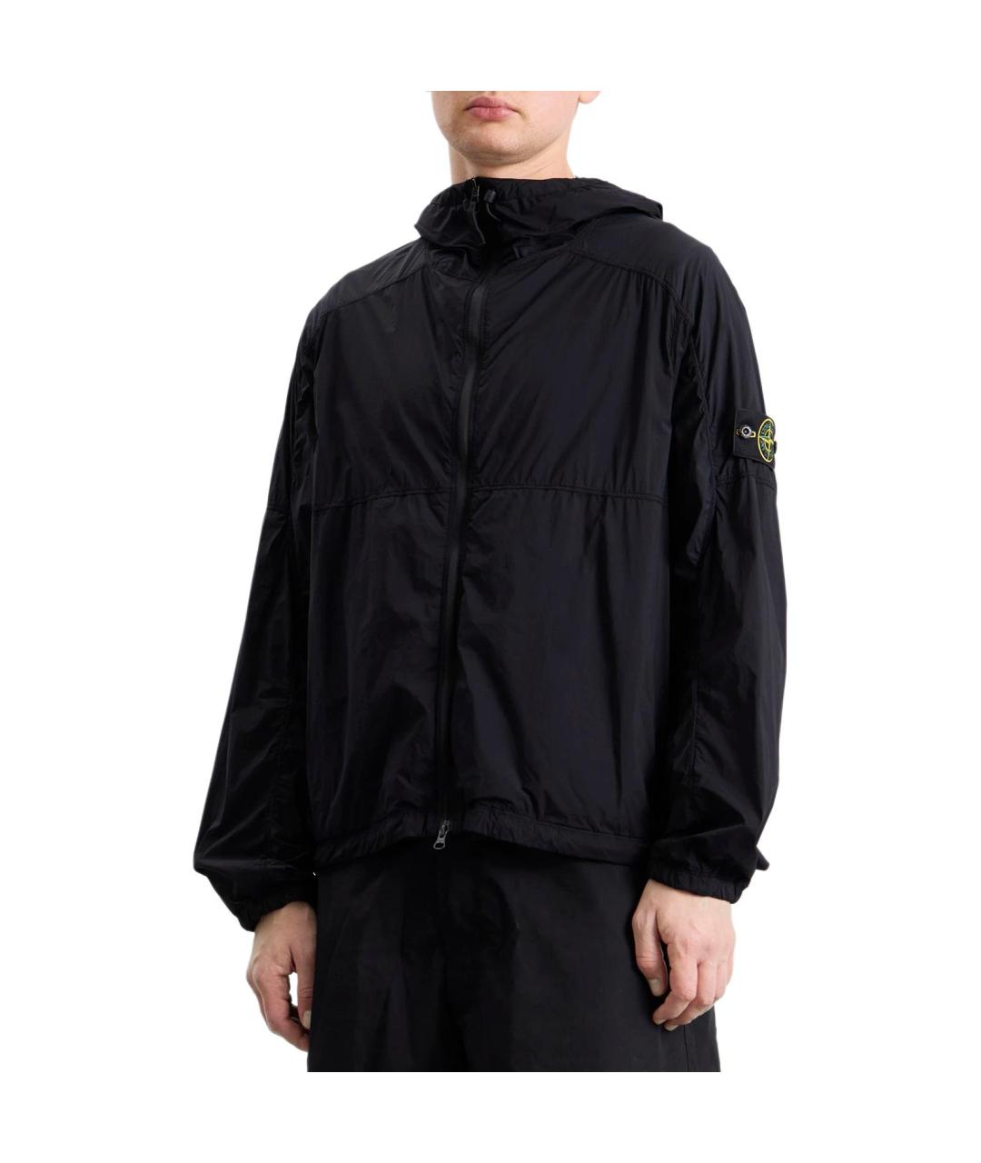 STONE ISLAND Черная куртка, фото 2