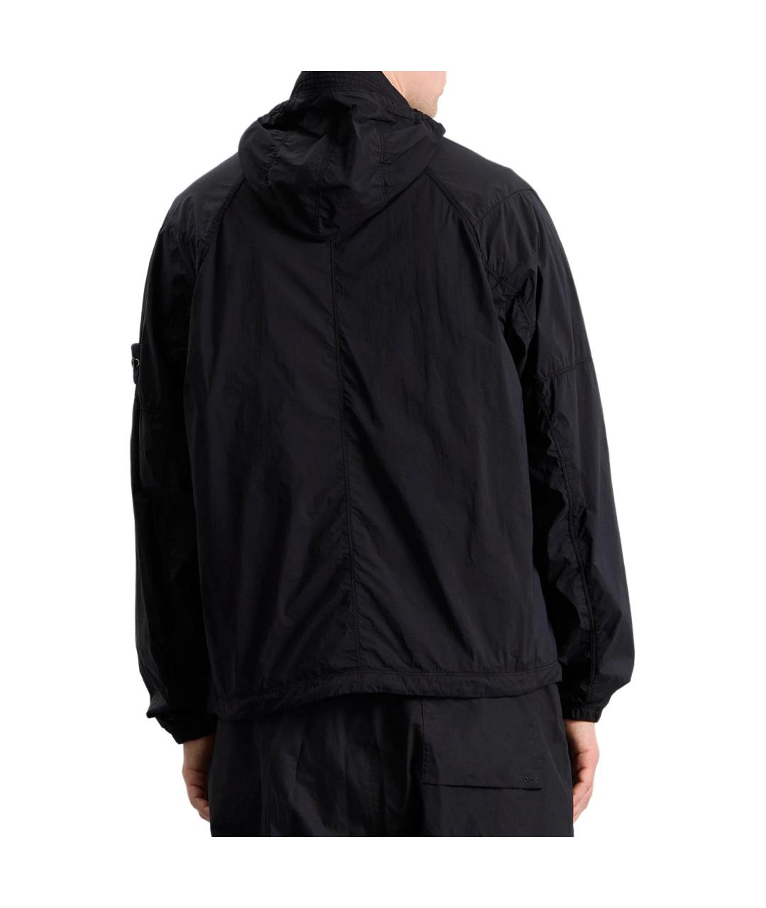 STONE ISLAND Черная куртка, фото 3